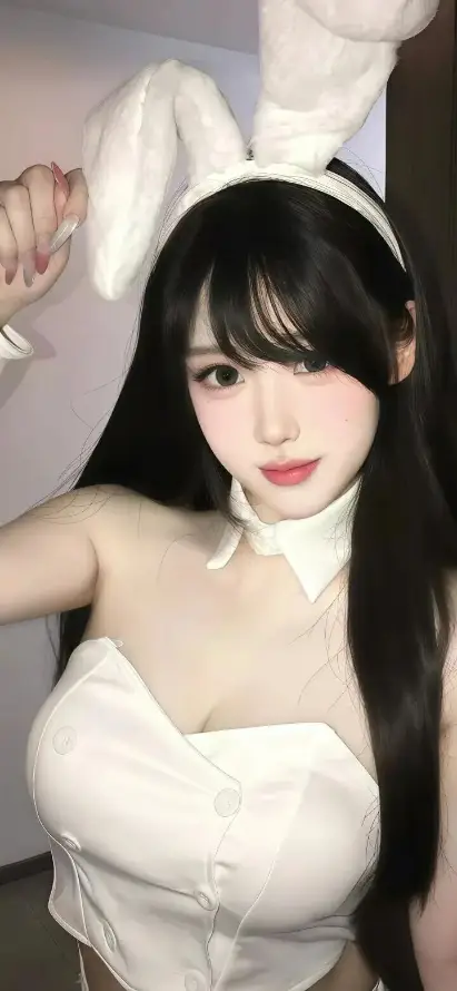 4k红唇壁纸 - 美女 - Ios - 兔女郎「哲风壁纸」
