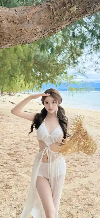 4k夏日壁纸 - 度假 - 户外 - 树影「哲风壁纸」