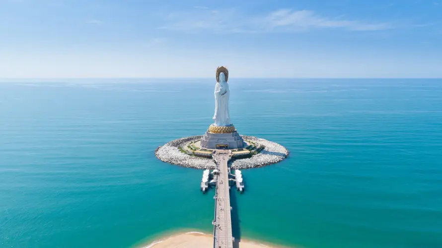 2k三亚壁纸-佛像 - 佛教-南海「哲风壁纸」