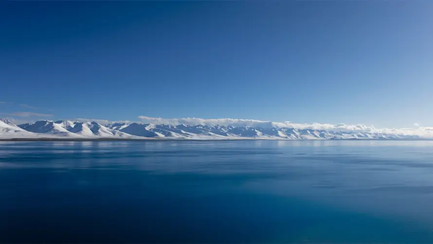 2k圣湖壁纸-湖泊 - 蓝天-雪山「哲风壁纸」
