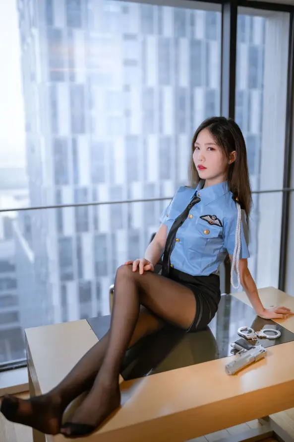 4k制服壁纸 - 性感 - 美女 - 警察「哲风壁纸」