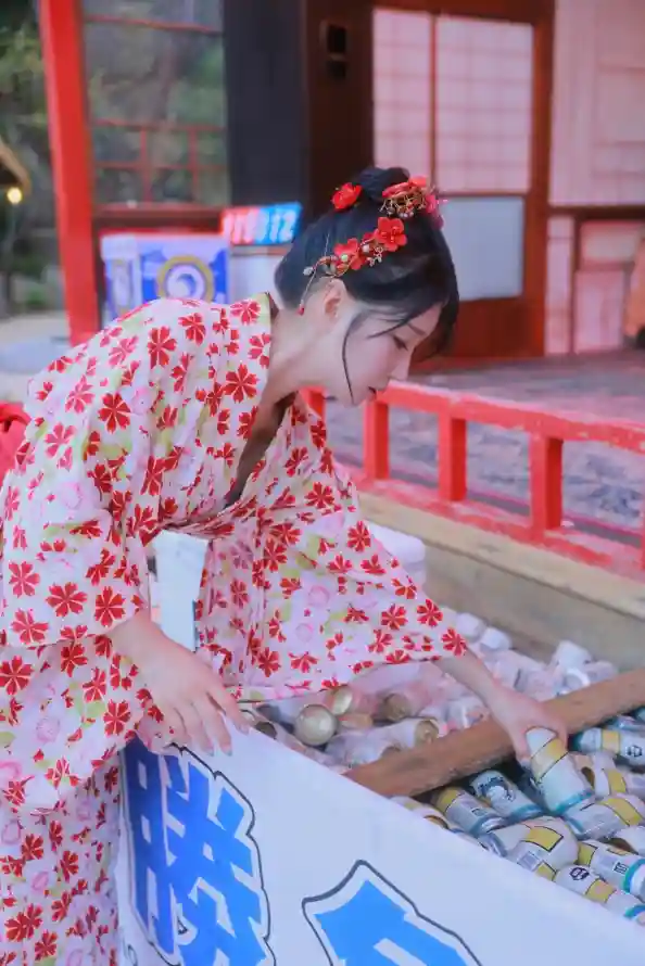 4k写真壁纸 - 发饰 - 和服 - 女性「哲风壁纸」