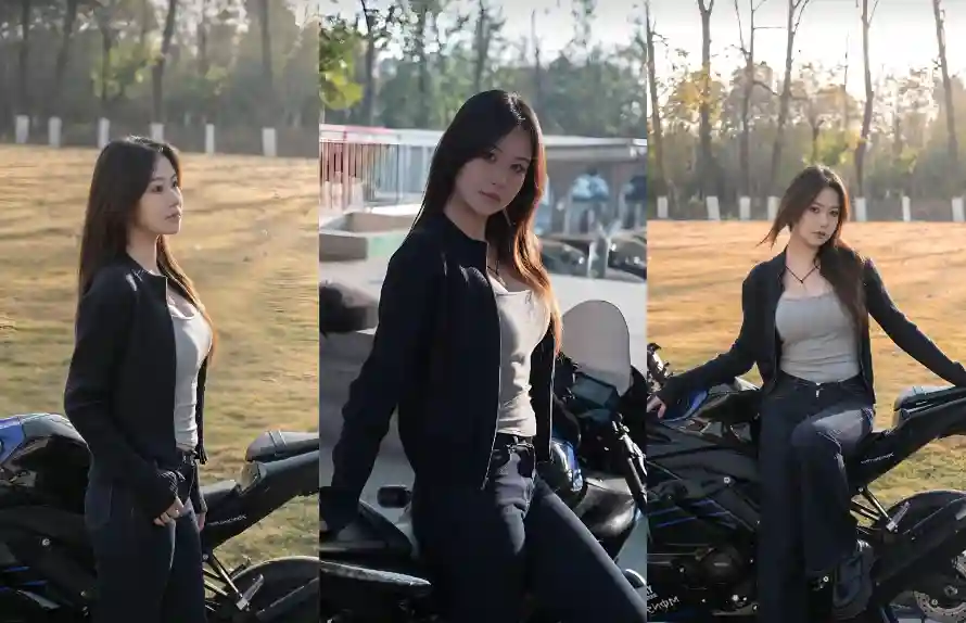 2k女性壁纸-户外 - 树林-绿茶「哲风壁纸」