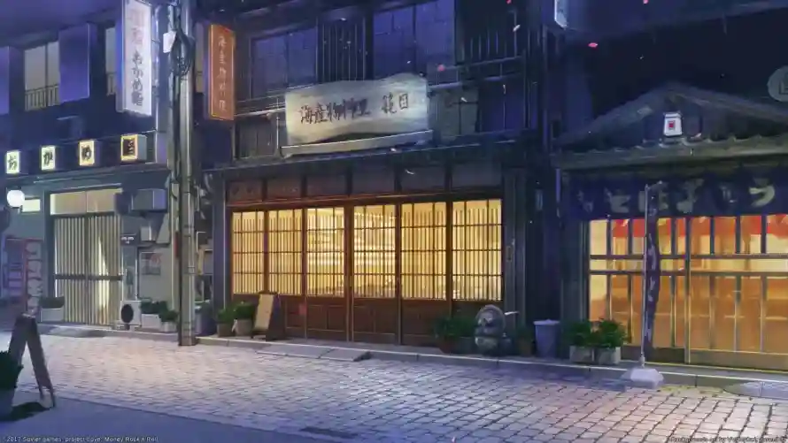 2k夜晚壁纸-店 - 夜景-夜色「哲风壁纸」