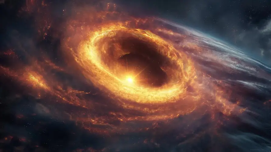 4k天体壁纸-宇宙 - 引力-时空「哲风壁纸」