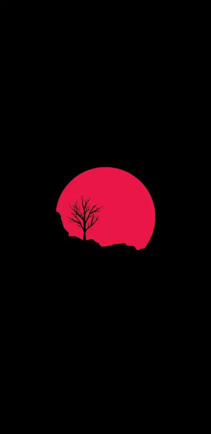 4k剪影壁纸 - 壁纸 - 手机 - 月夜「哲风壁纸」