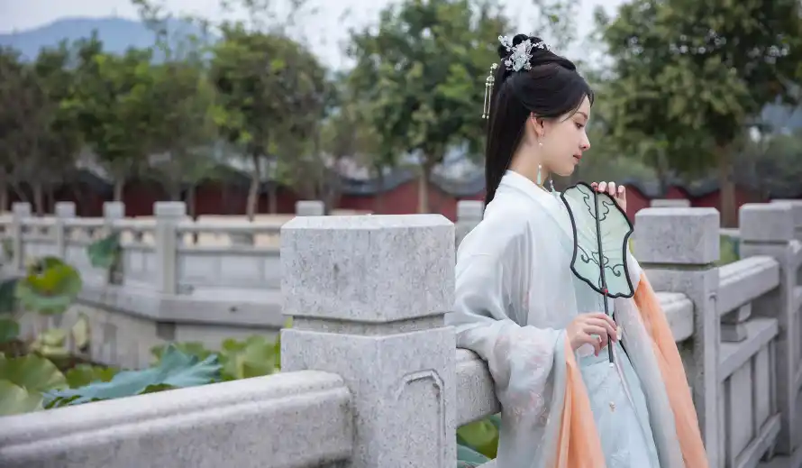 5k古装壁纸-古风 - 园林-汉服「哲风壁纸」