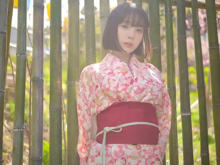 2k写真壁纸-和服 - 户外-日式「哲风壁纸」