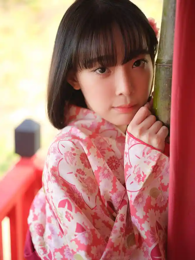 4k写真壁纸 - 和服 - 少女 - 户外「哲风壁纸」