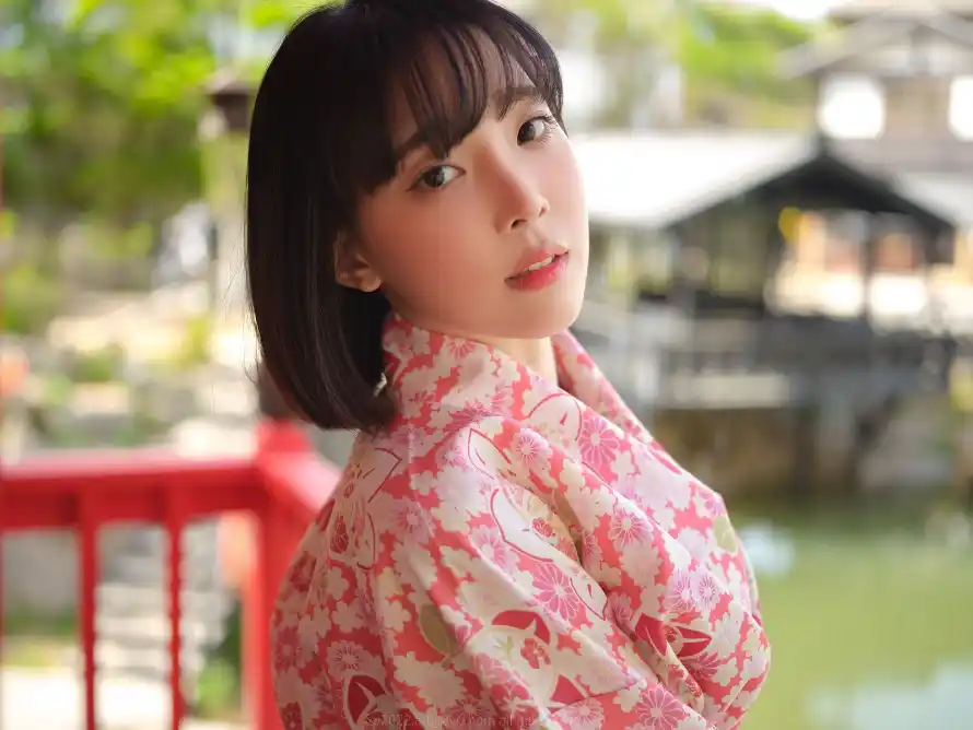 2k写真壁纸-和服 - 和风-女性「哲风壁纸」