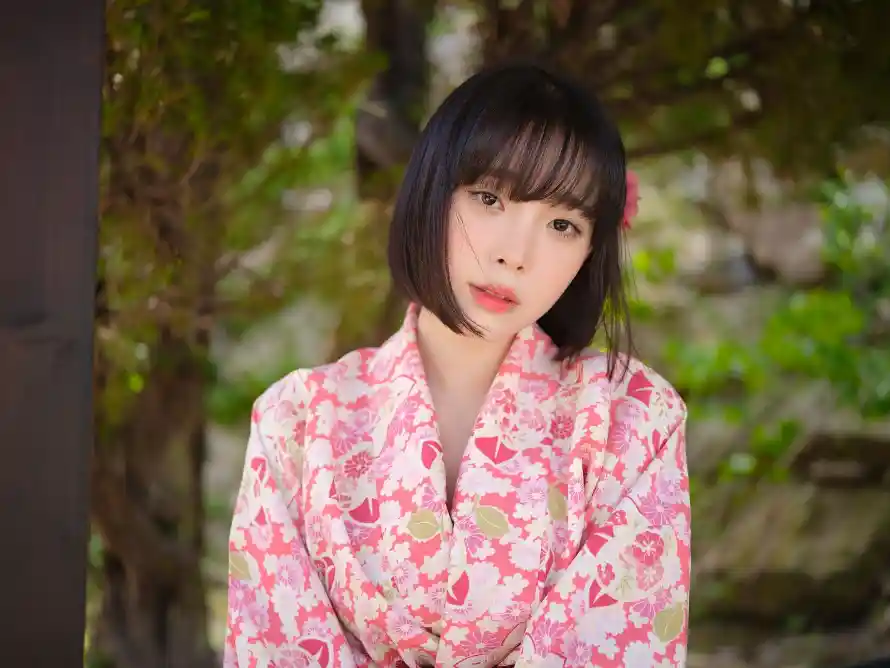 2k写真壁纸-和服 - 户外-日式「哲风壁纸」