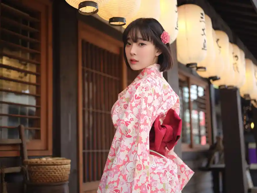 2k写真壁纸-发饰 - 和服-和风「哲风壁纸」