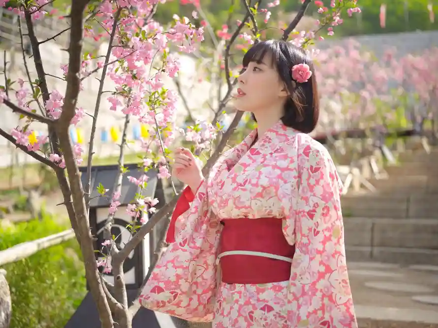 4k写真壁纸 - 发饰 - 和服 - 彩旗「哲风壁纸」 4k写真壁纸 - 发饰 - 和服 - 彩旗「哲风壁纸」