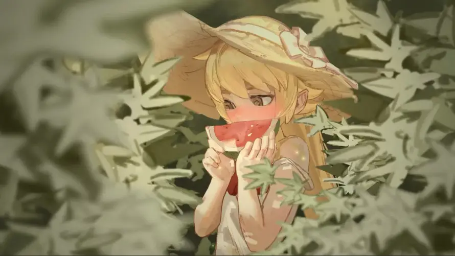 2k可爱壁纸-夏日 - 清凉-草丛「哲风壁纸」