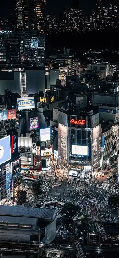 4k城市壁纸 - 夜晚 - 夜景 - 街道「哲风壁纸」
