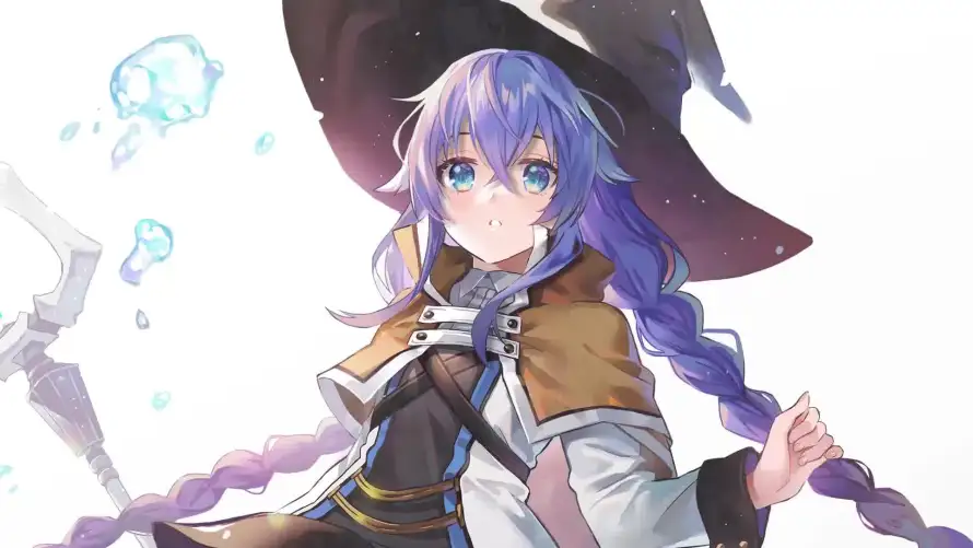 2k法师袍壁纸-洛琪希 - 蓝眼睛-魔法师「哲风壁纸」
