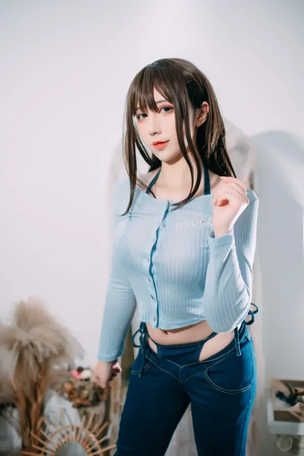 4k写真壁纸 - 干花 - 美女 - 长发「哲风壁纸」