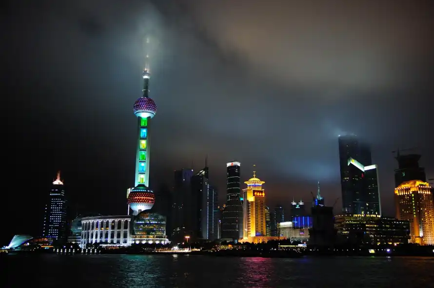 2k上海壁纸-城市 - 夜景-夜色「哲风壁纸」