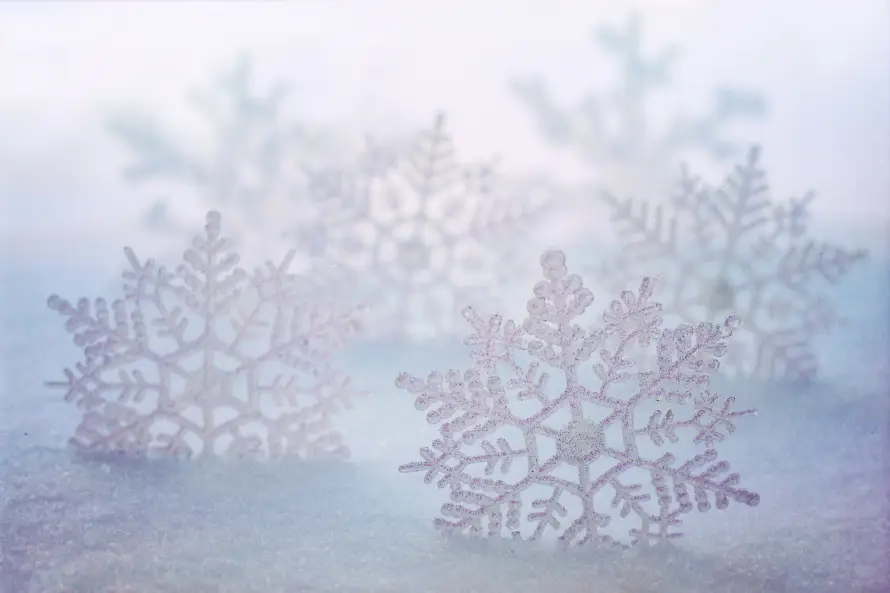 5k冬季壁纸-雪 - 雾-冰晶「哲风壁纸」