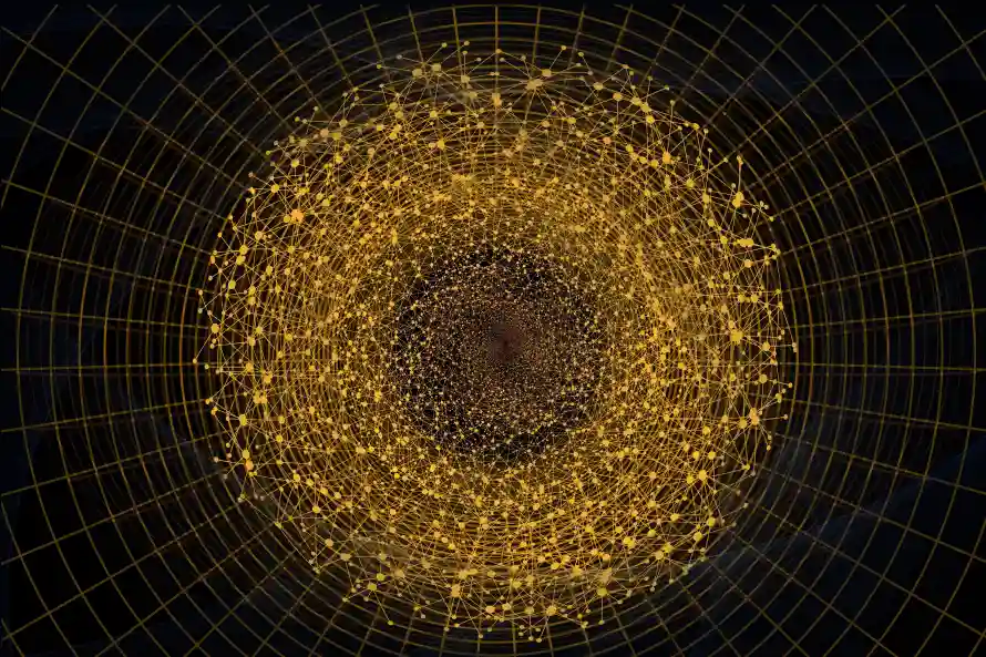 6k光点壁纸-动态 - 圆形-宇宙「哲风壁纸」
