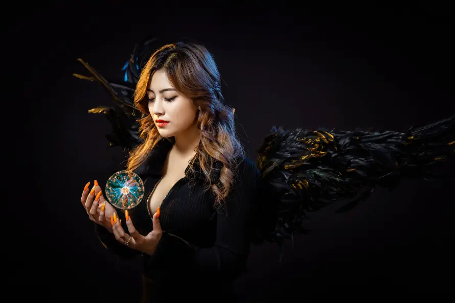 8k女性壁纸-摄影 - 礼服-神秘「哲风壁纸」