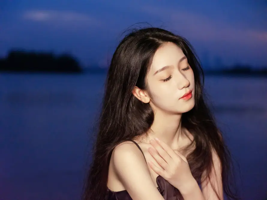 8k夜晚壁纸-夜景 - 宁静-海边「哲风壁纸」