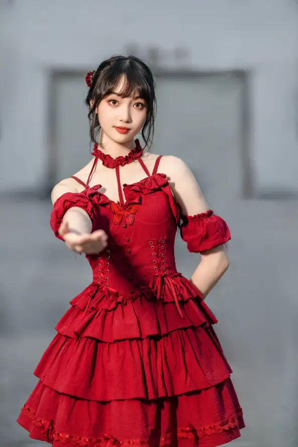 4k优雅壁纸 - 发饰 - 少女 - 时尚「哲风壁纸」