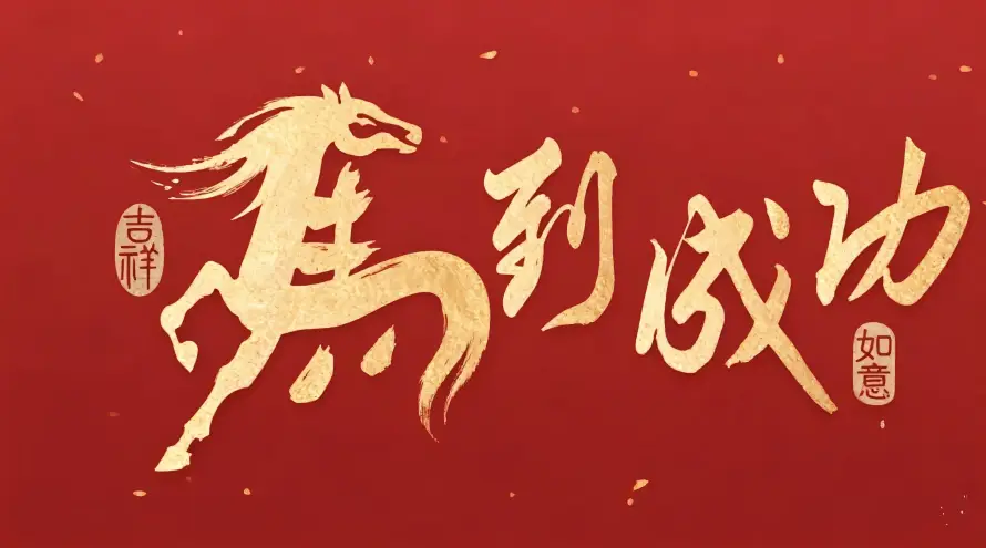 5k书法壁纸-传统 - 印章-吉祥「哲风壁纸」