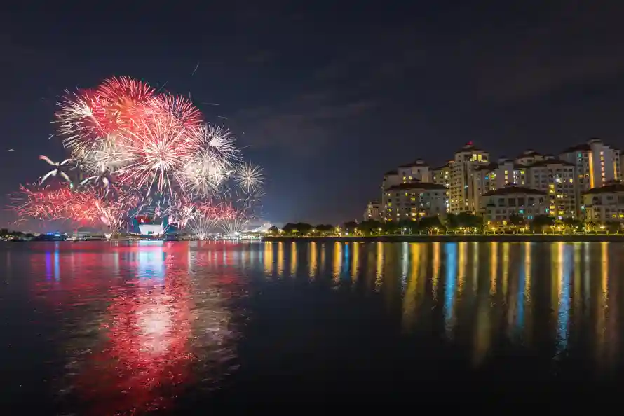 7k倒影壁纸-城市 - 夜晚-夜景「哲风壁纸」