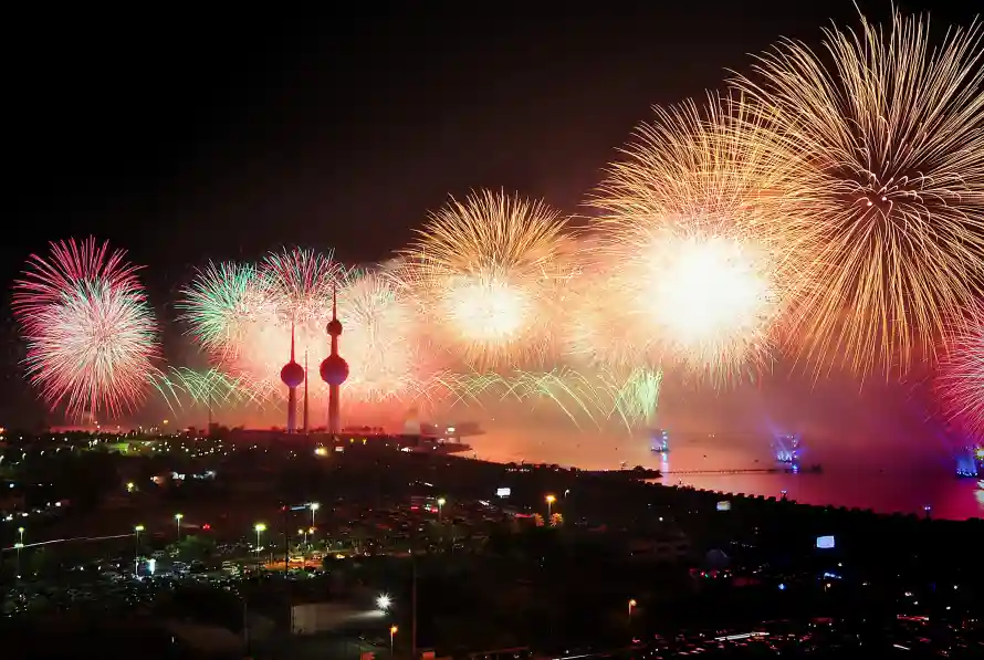 4k城市壁纸-夜景 - 夜空-庆典「哲风壁纸」