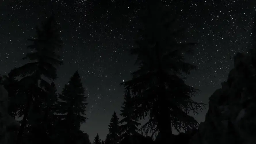 2k夜晚壁纸-夜景 - 夜空-星光「哲风壁纸」