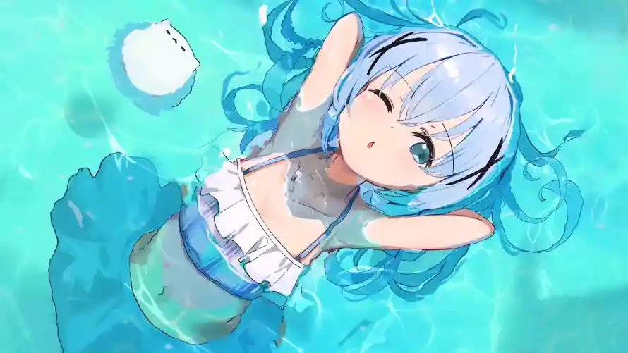 4k可爱壁纸-水 - 夏日-提比「哲风壁纸」