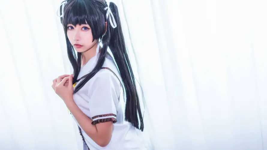 2k壁纸壁纸-少女 - 日系-校服「哲风壁纸」