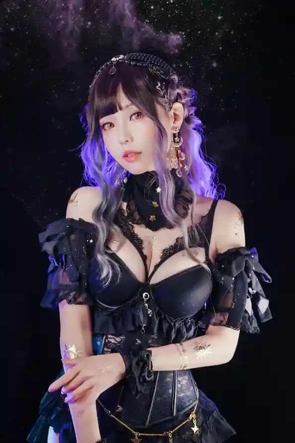 4k束腰壁纸 - 科幻 - 紫色 - 美甲「哲风壁纸」