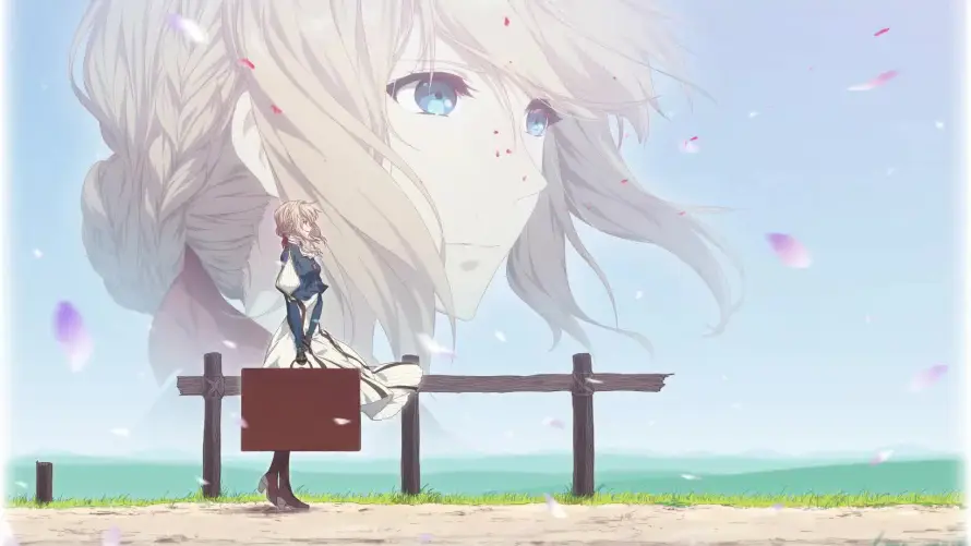 4k凝视壁纸 - 少女 - 海边 - 海风「哲风壁纸」