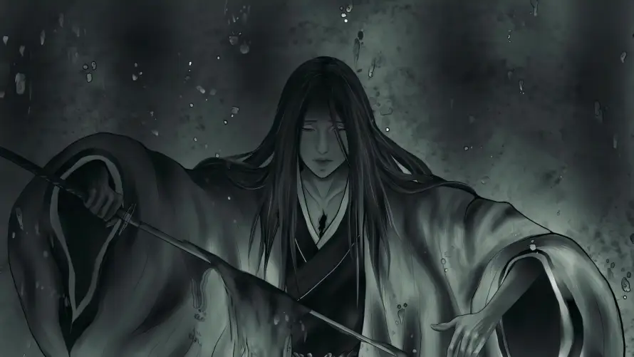 4k和服壁纸-卯之花 - 斩魄刀-医疗队长「哲风壁纸」