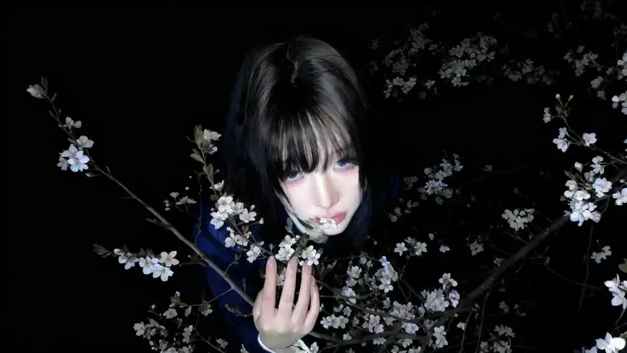 3k夜樱壁纸-晚上 - 梨花-美女「哲风壁纸」 3k夜樱壁纸-晚上 - 梨花-美女「哲风壁纸」