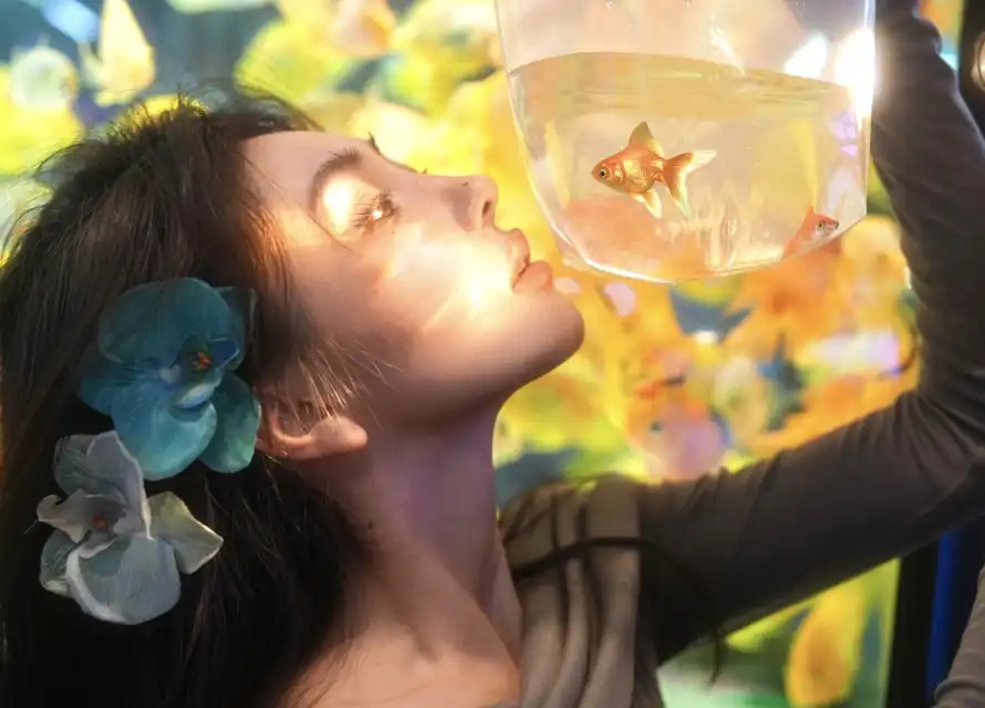 4k互动壁纸-光影 - 梦幻-浴缸「哲风壁纸」