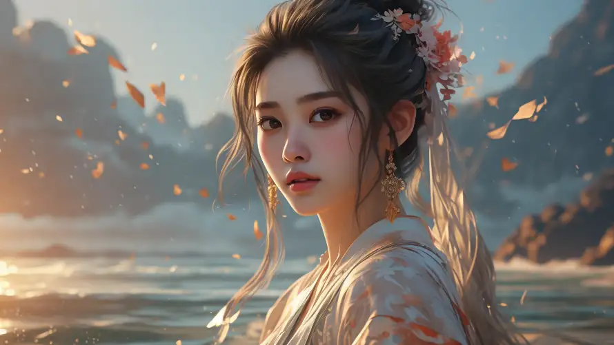 3k东方美学壁纸-仙侠风格 - 动漫古风-古风美女「哲风壁纸」