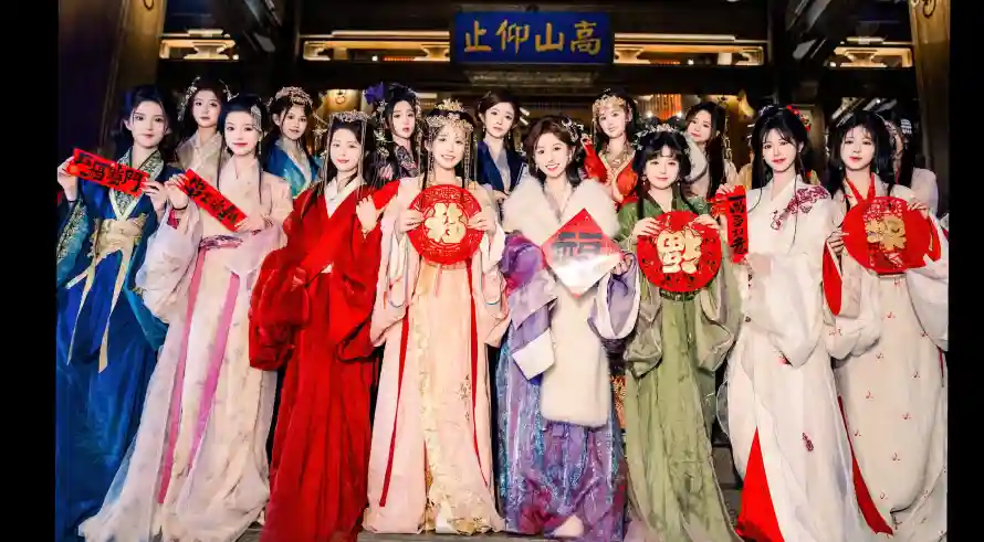 3k仕女壁纸-古装 - 国风-汉服「哲风壁纸」