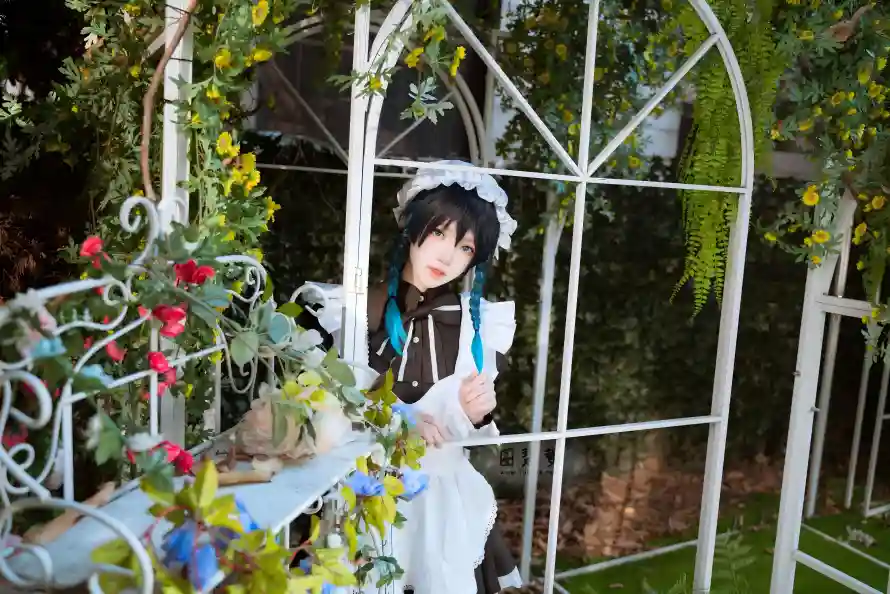 6k绿植壁纸-花 - 美女-花园「哲风壁纸」
