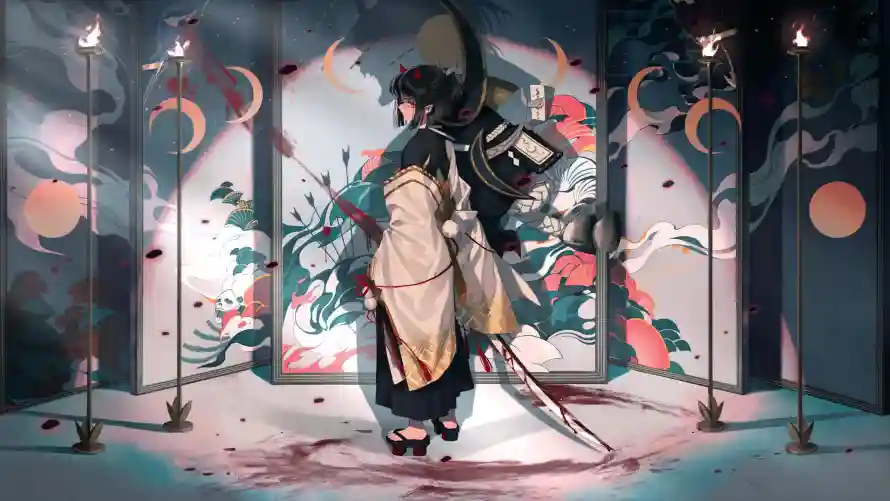 3k和服壁纸-和风 - 少女-手游「哲风壁纸」
