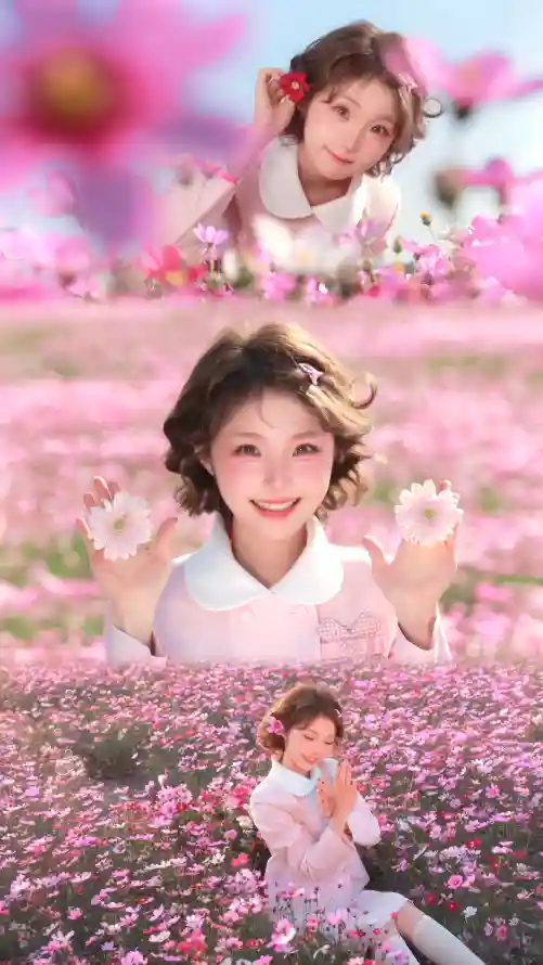 4k元气壁纸 - 可爱 - 少女 - 微笑「哲风壁纸」