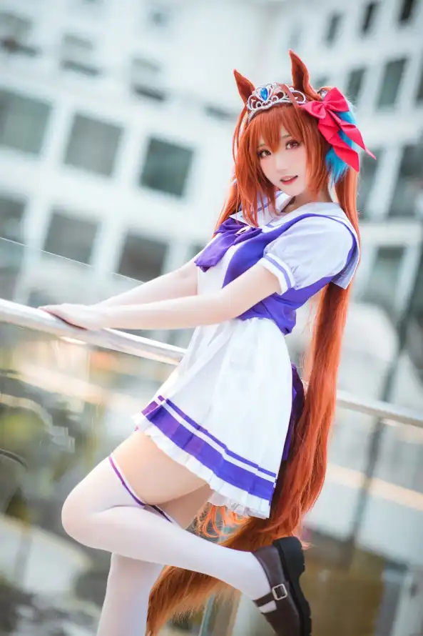 4k兽耳壁纸 - 白丝袜 - 蝴蝶结 - 赛马娘「哲风壁纸」