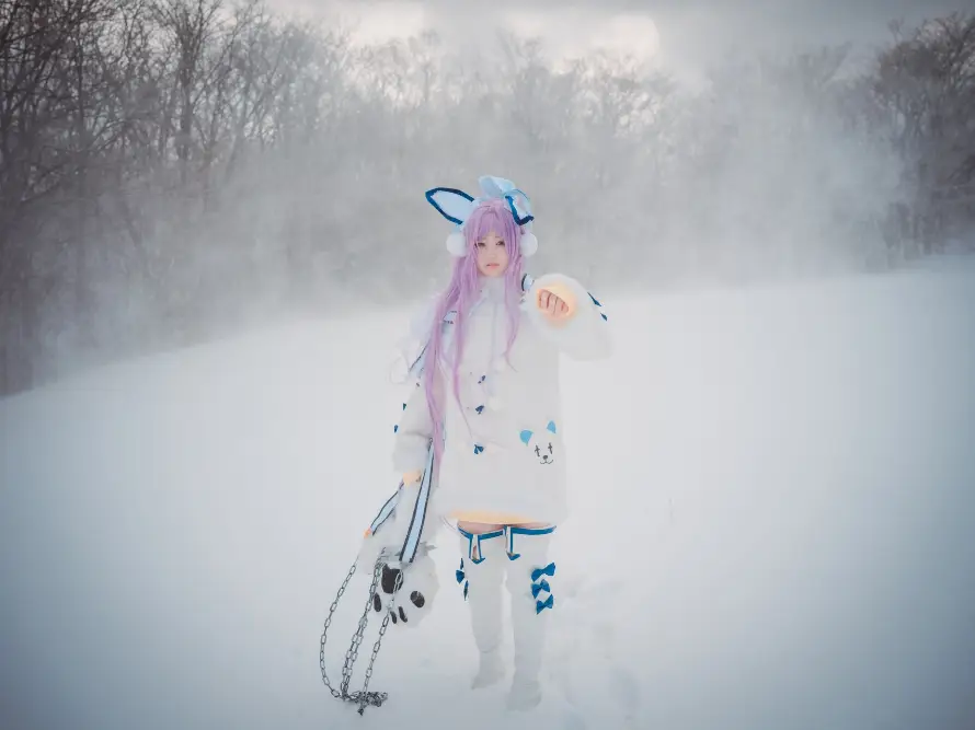 2k冬天壁纸-树木 - 雪地-雪景「哲风壁纸」