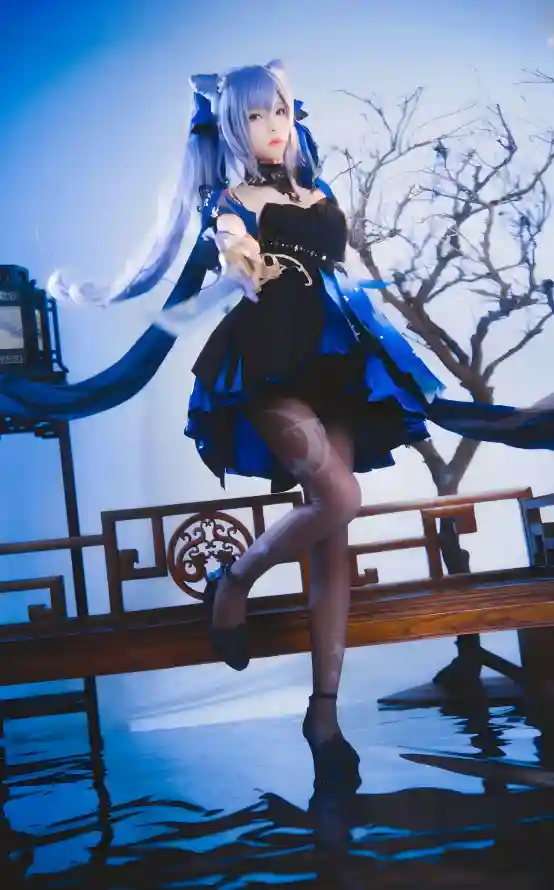 4k枯树壁纸 - 水面 - 黑丝 - cos「哲风壁纸」