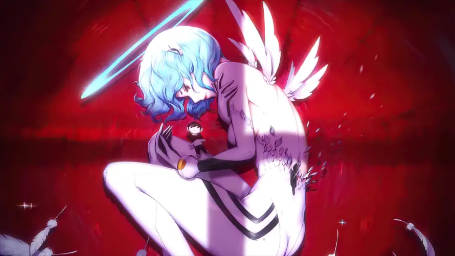 4k伤痕壁纸-蹲姿 - eva-战斗服「哲风壁纸」