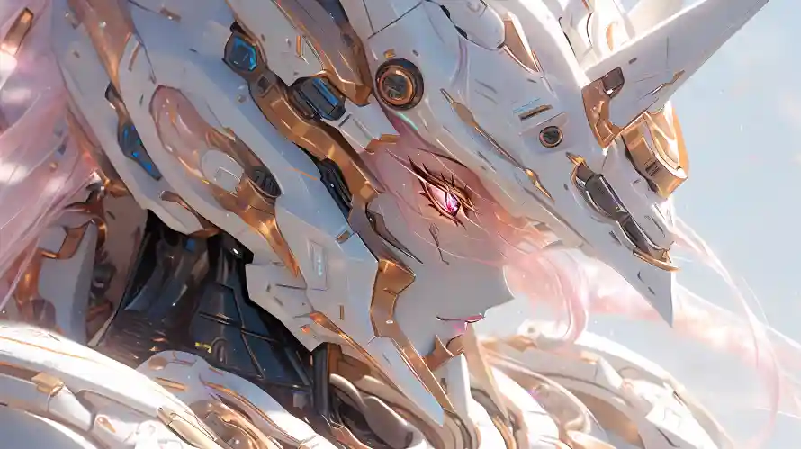 4k4K壁纸-机甲 - 科幻-红眼「哲风壁纸」