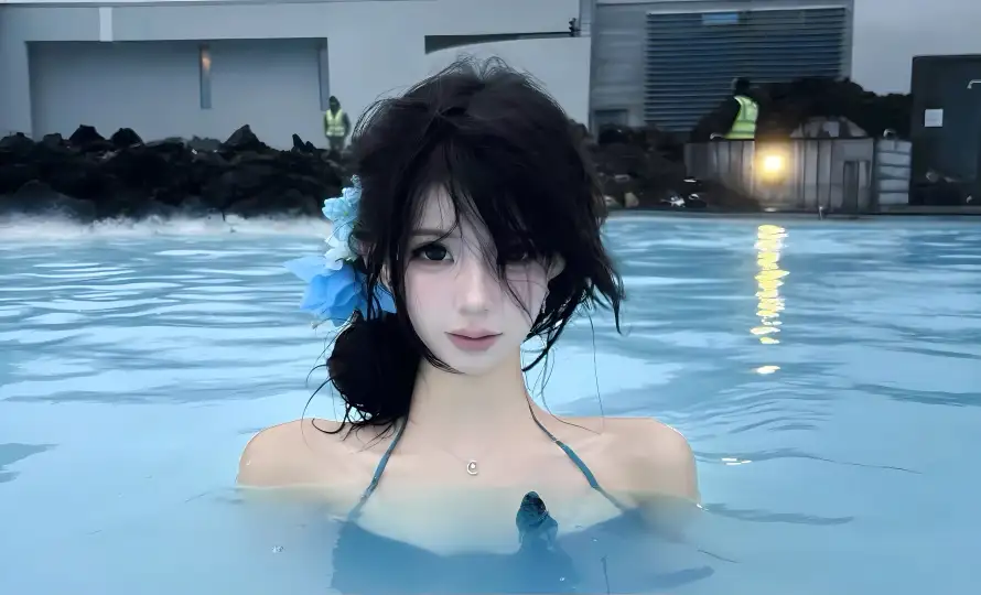 4k清冷壁纸 - 湿发 - 美女 - 冷色调「哲风壁纸」 4k清冷壁纸 - 湿发 - 美女 - 冷色调「哲风壁纸」