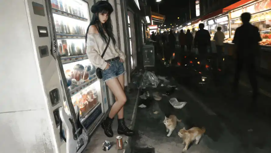 4k4K壁纸-人群 - 壁纸-夜晚「哲风壁纸」